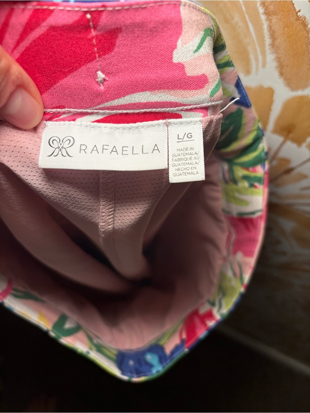 Raffaella Tropical Floral Golf Skort L Country Club Resort Preppy Tennis - Picture 3 of 9